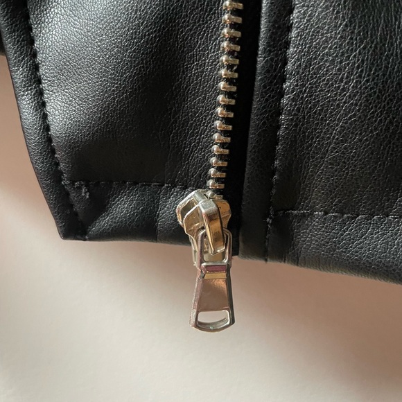 Dynamite Faux Leather Moto Jacket - Picture 10 of 12